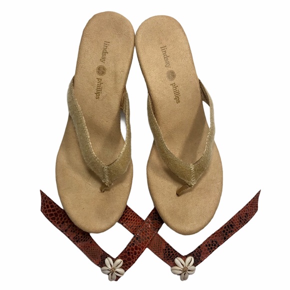 LINDSAY PHILLIPS SwitchFlops Wedge Heel Sandals - Picture 7 of 15